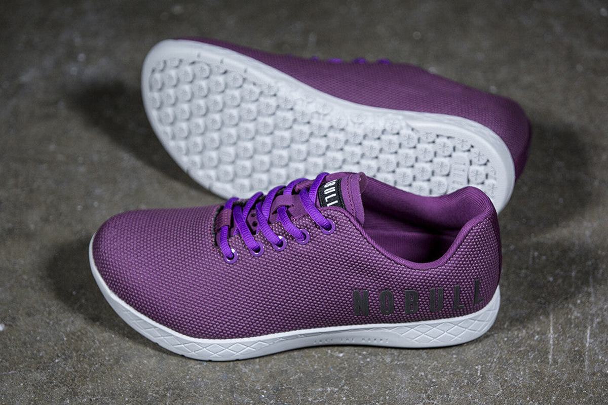 Nobull Superfabric Women's Trainers Deep Purple | Australia (NG7326)